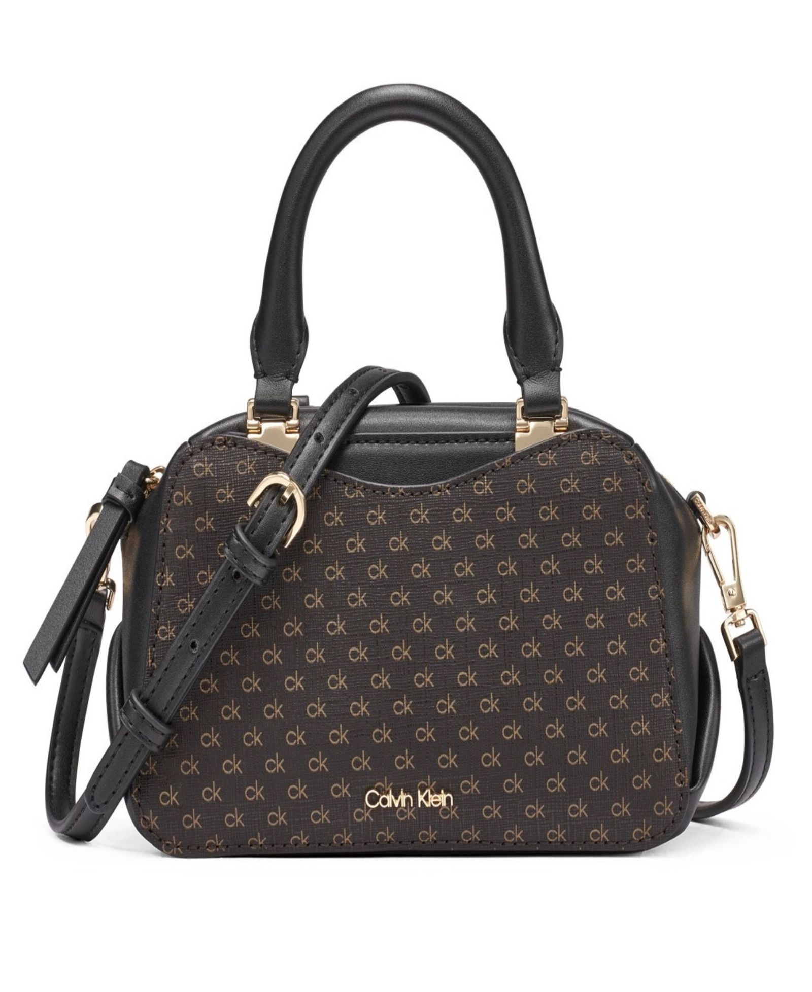 Calvin Klein Akari Signature Medium Crossbody Handbag