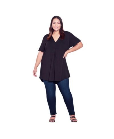 Джинсы-леггинсы AVENUE Women's Plus Size Tall Hi Rise