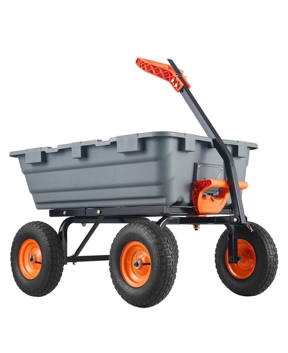 SUGIFT Тележка для мусора большой вместимости, 1200 lbs, 13-inch Wheels