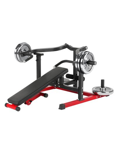 Тренажер SUGFIT Chest Press, регулируемая скамья для жима лежа для домашнего спортзала, 450 LB