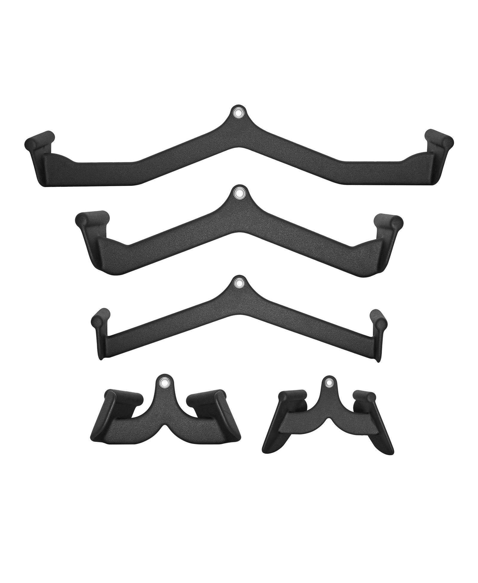 Набор рукояток для тяги SUGIFT LAT Pulldown Bar Set 5-Piece с резиновыми ручками