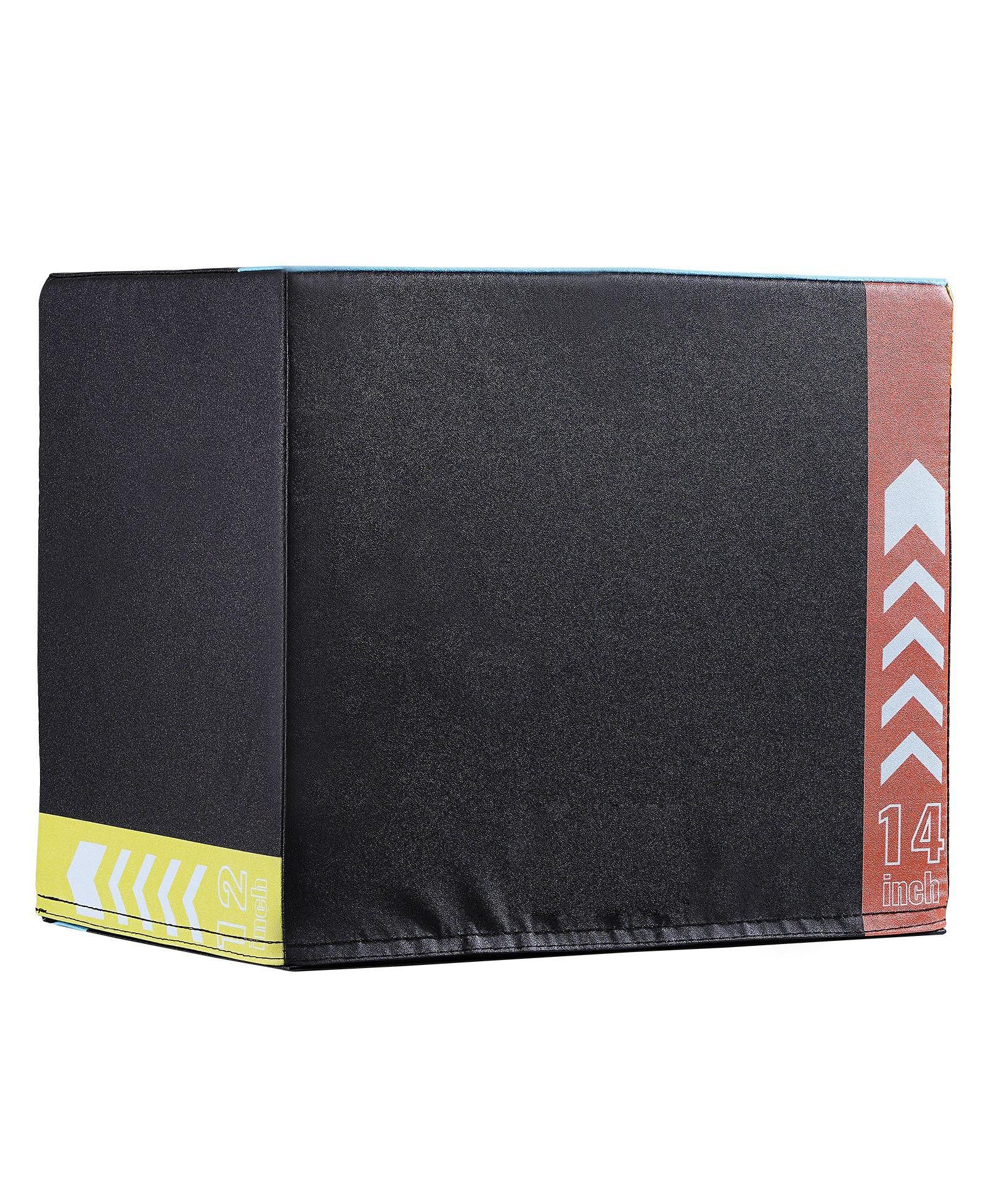 Платформа для прыжков SUGIFT 3-in-1 Plyo Jump Box 16/14/12" Soft Cotton Agility Training Box