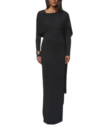 JLUXLABEL Women's Glitz Asymmetric Maxi Dress