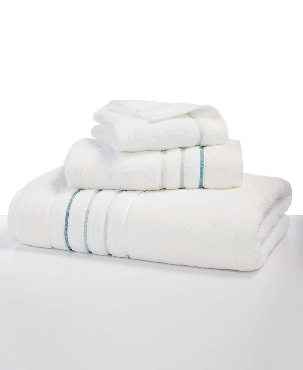 Hotel Collection Ultimate MicroCotton® Borderline Hand Towel, 16" x 30", Exclusively at Macy’s