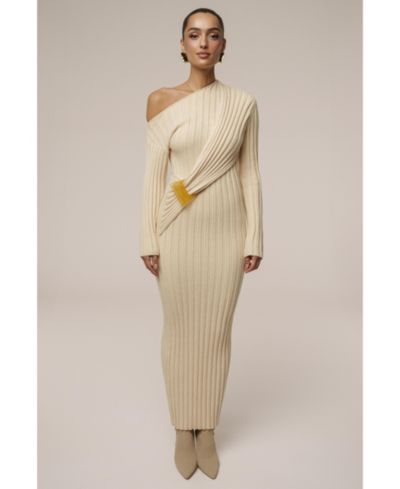JLUXLABEL Женское платье макси, осень
