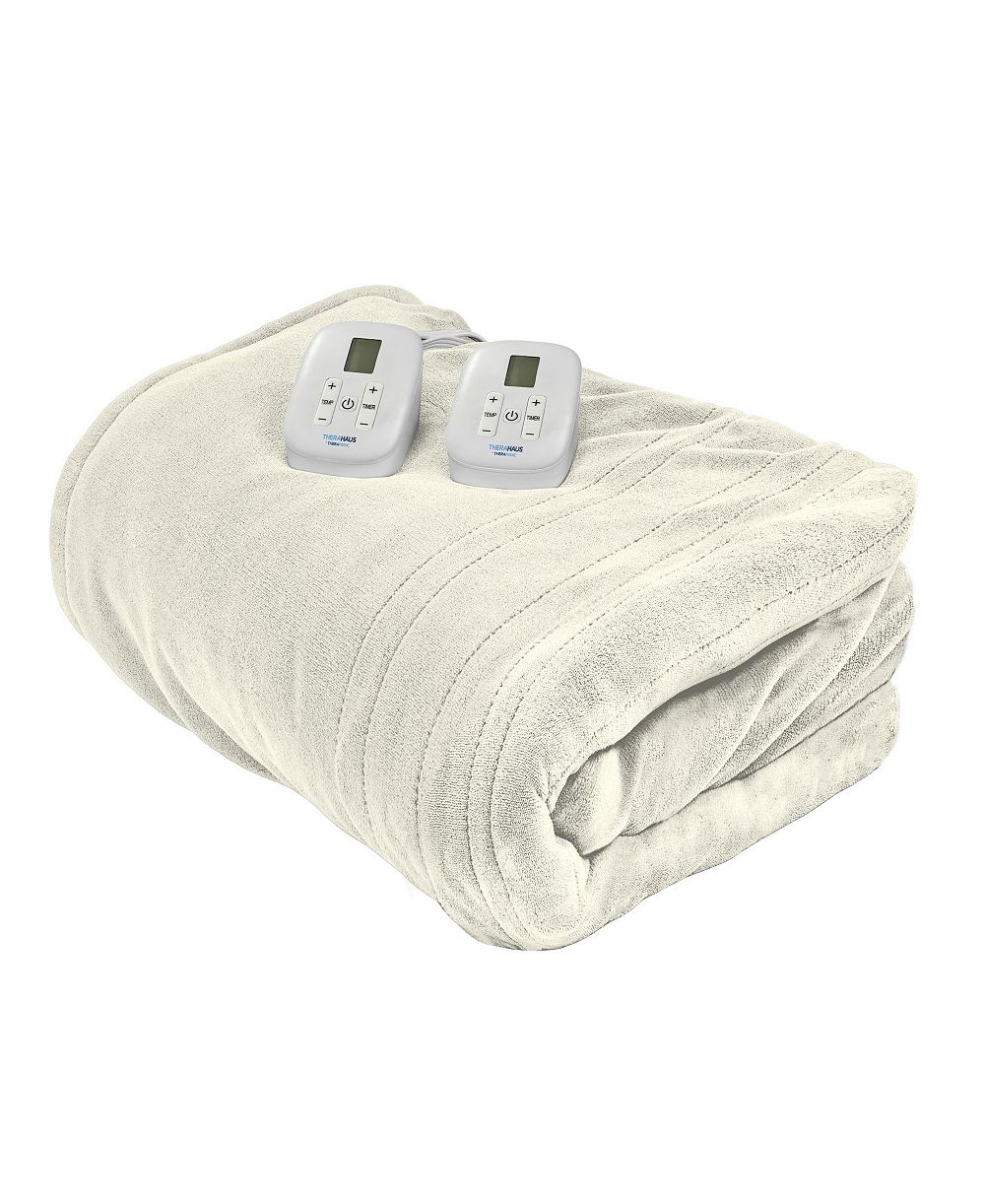 Therapedic 100x  90 inch Ivory Heated Blanket