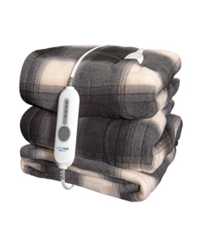 Therapedic 50x60 inch Plaid Heated Blanket