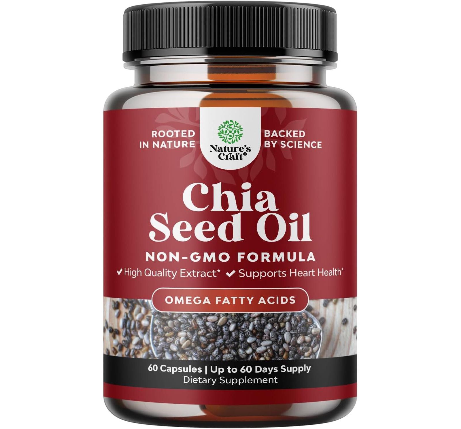 Капсулы Nature's Craft Chia Seed Extract, 60 шт