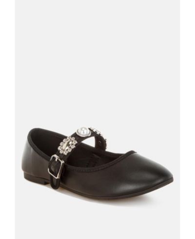 London Rag Женские плоские туфли Mary Janes с украшением Kavana Charms
