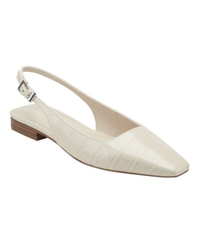 Marc Fisher Женские Gelli Square Toe Slingback Dress Flats