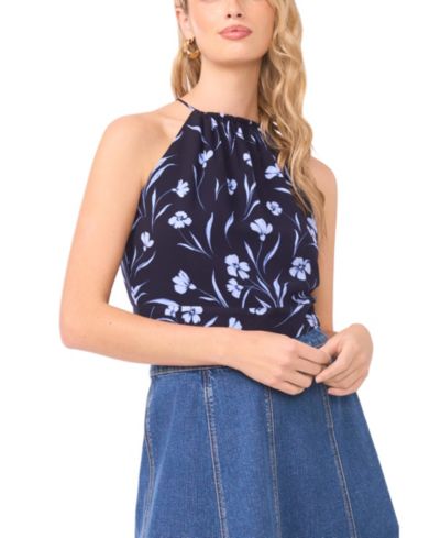 Топ 1.STATE Women's Tie Back Halter Neck