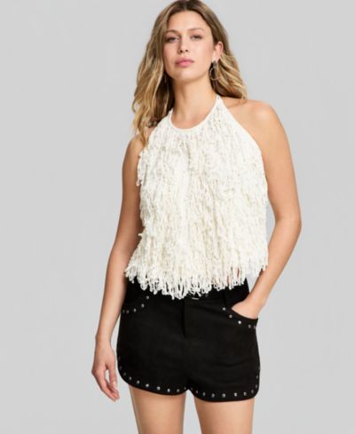 And Now This Women's Fringe Sweater Tank Top, Macy's Exclusive