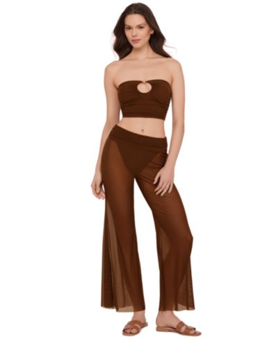 Женские брюки-накидка Steve Madden Mesh Wide-Leg