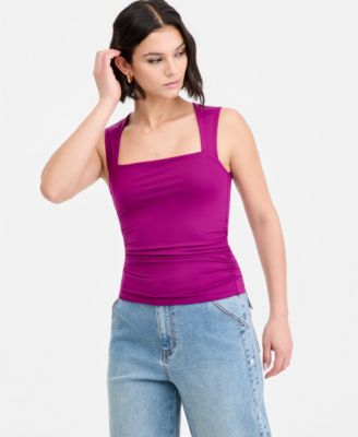 Женский топ Bar III Second Skin Princess Tank Top, Macy's Exclusive