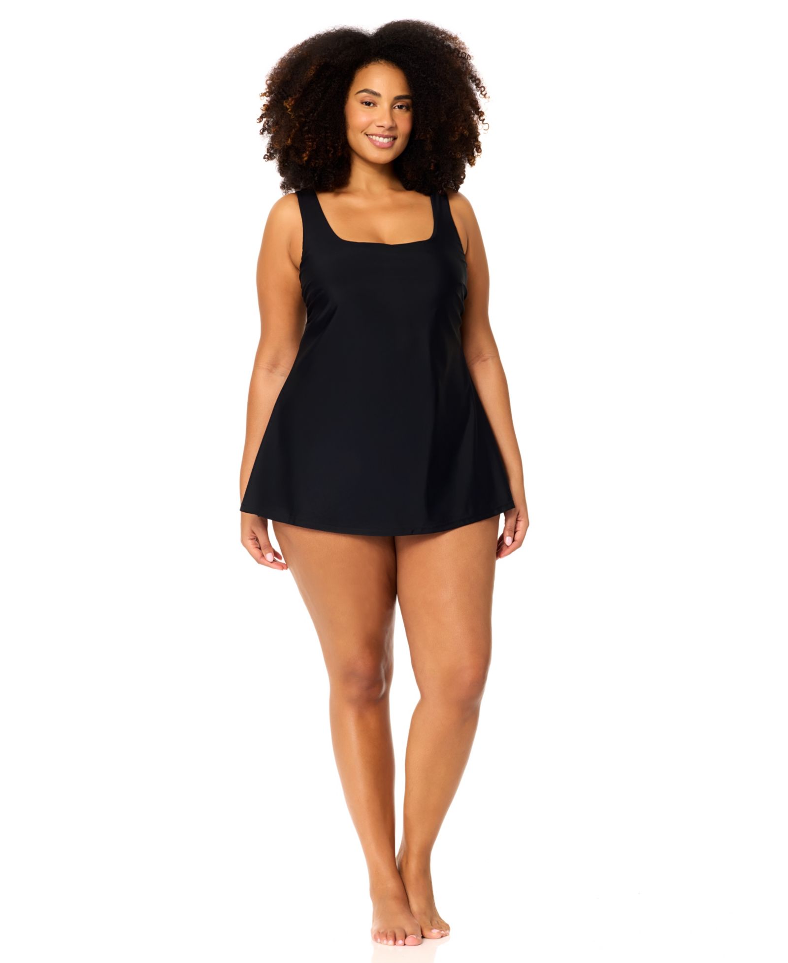 Модное купальное платье с косточками Raisins Curve Plus Size