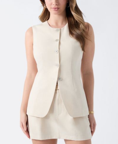 GUESS Women's Sleeveless Camille Vest