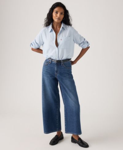 Levi's Женские джинсы Middy Wide-Leg Ankle