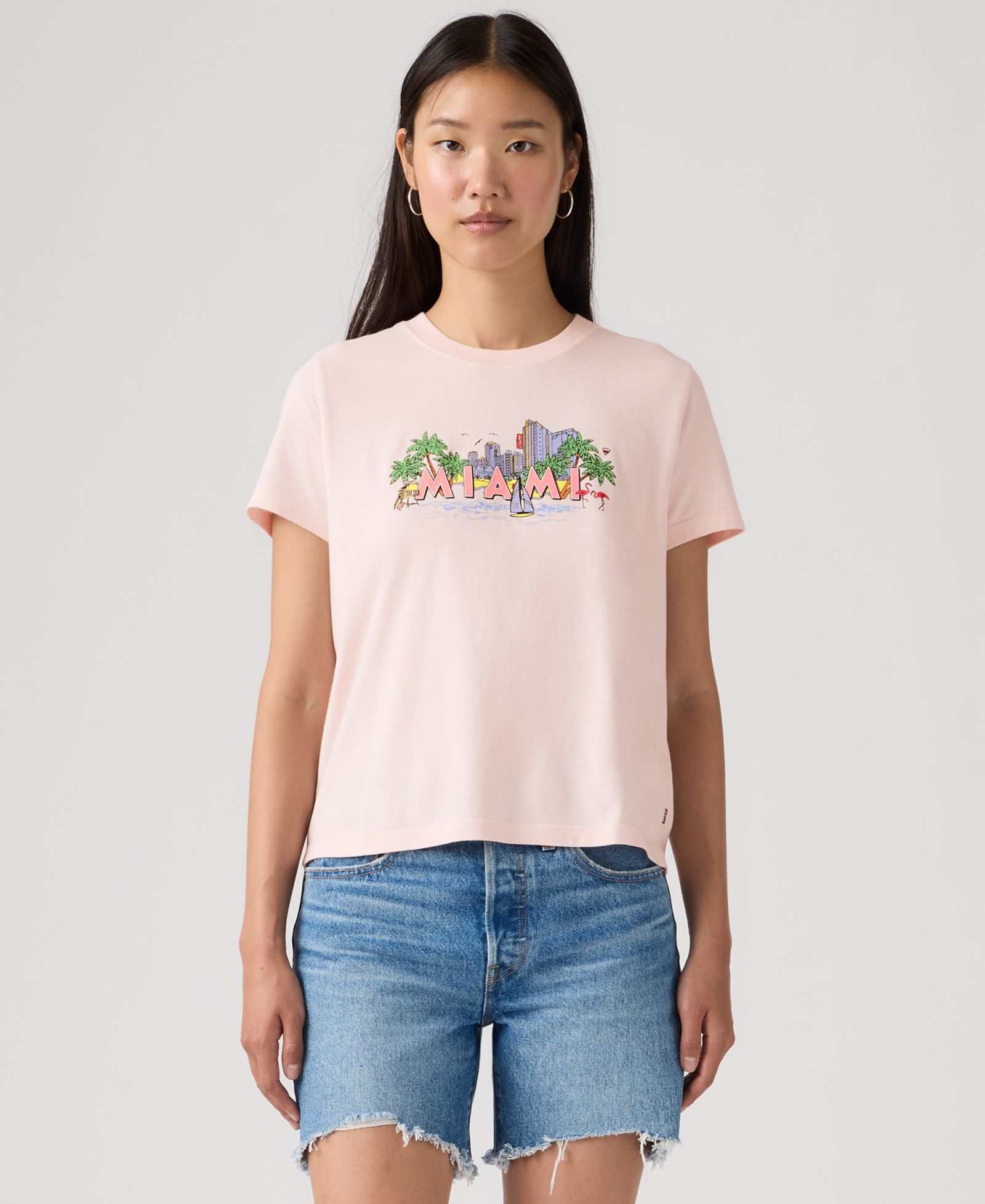 Levi's® Premium Women's Graphic Favorite Print Short-Sleeve T-Shirt