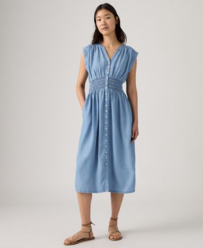 Женское миди-платье Levi's Beatrice Button-Front