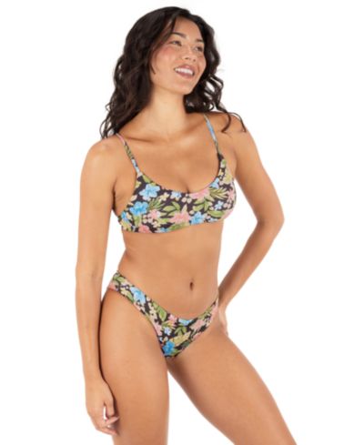 Hurley Женские двусторонние плавки для плавания Miami Garden Moderate