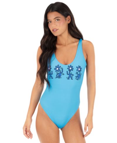 Женский купальник Hurley Reversible Dancing Daisies One-Piece
