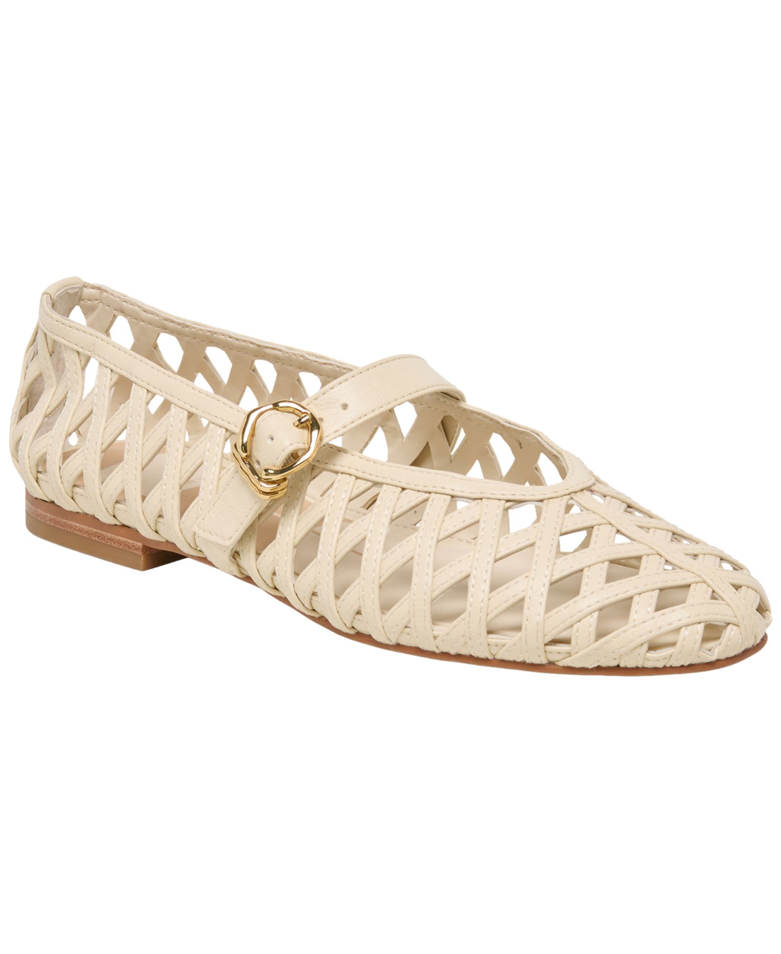 Женские мэри-джейн Dolce Vita Bodey Woven Round Toe Flats