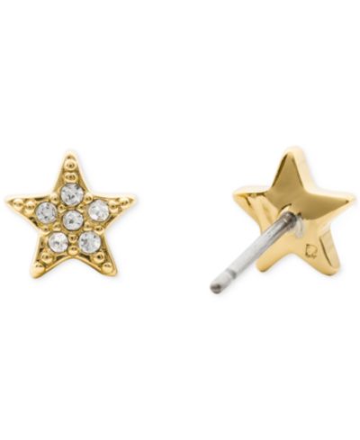 Серьги-гвоздики kate spade new york Cubic Zirconia & Imitation Pearl Pave Mini Star