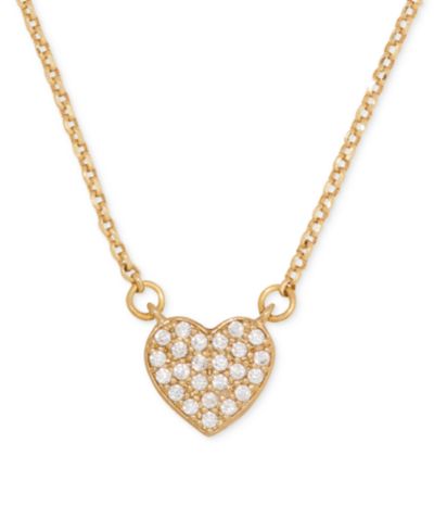Подвеска-кулон kate spade new york Cubic Zirconia Pave Heart