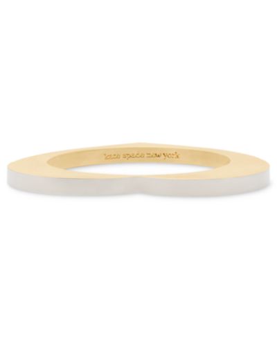 kate spade new york Two-Tone Heart Bangle