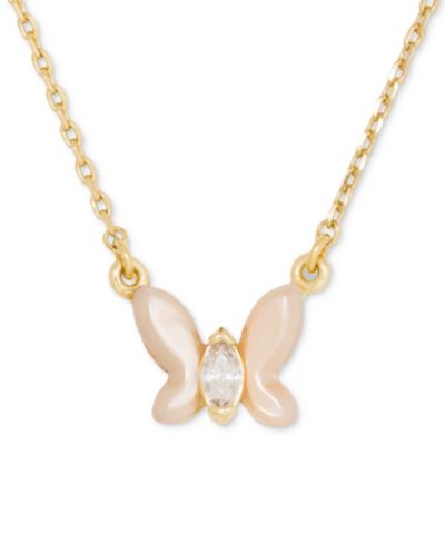 kate spade new york New Beginnings Cubic Zirconia Pendant Necklace