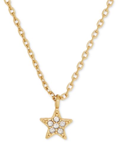Подвеска-кулон kate spade new york Cubic Zirconia Pave Mini Star