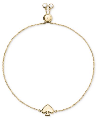 Браслет kate spade new york Cubic Zirconia Everyday Spade Slider