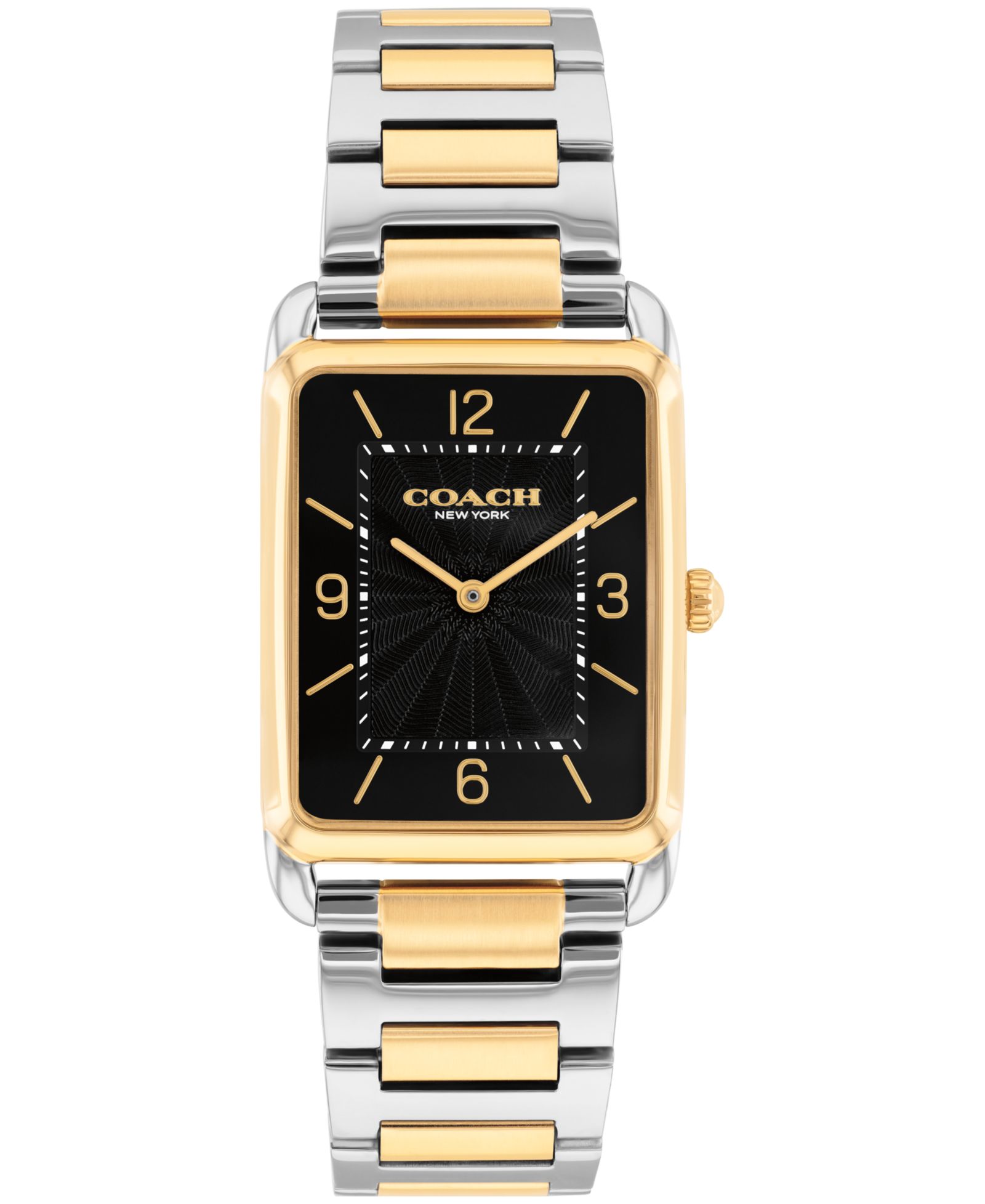 Унисекс часы COACH Elliot Two Tone Stainless Steel Bracelet, 32x26mm