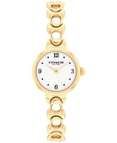 Женские наручные часы COACH Iris Gold Tone Stainless Steel, 22.5mm