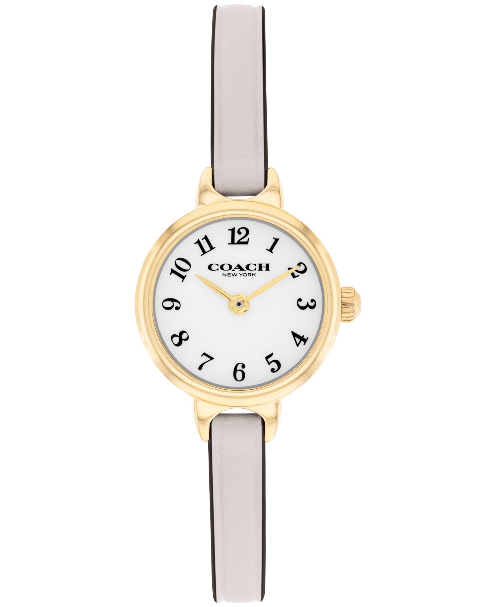 Женские часы Coach Iris Chalk Leather Strap, 22.5mm