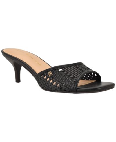 Tommy Hilfiger Женские сандалии Tommy Hilfiger Claihre Woven Kitten Heel
