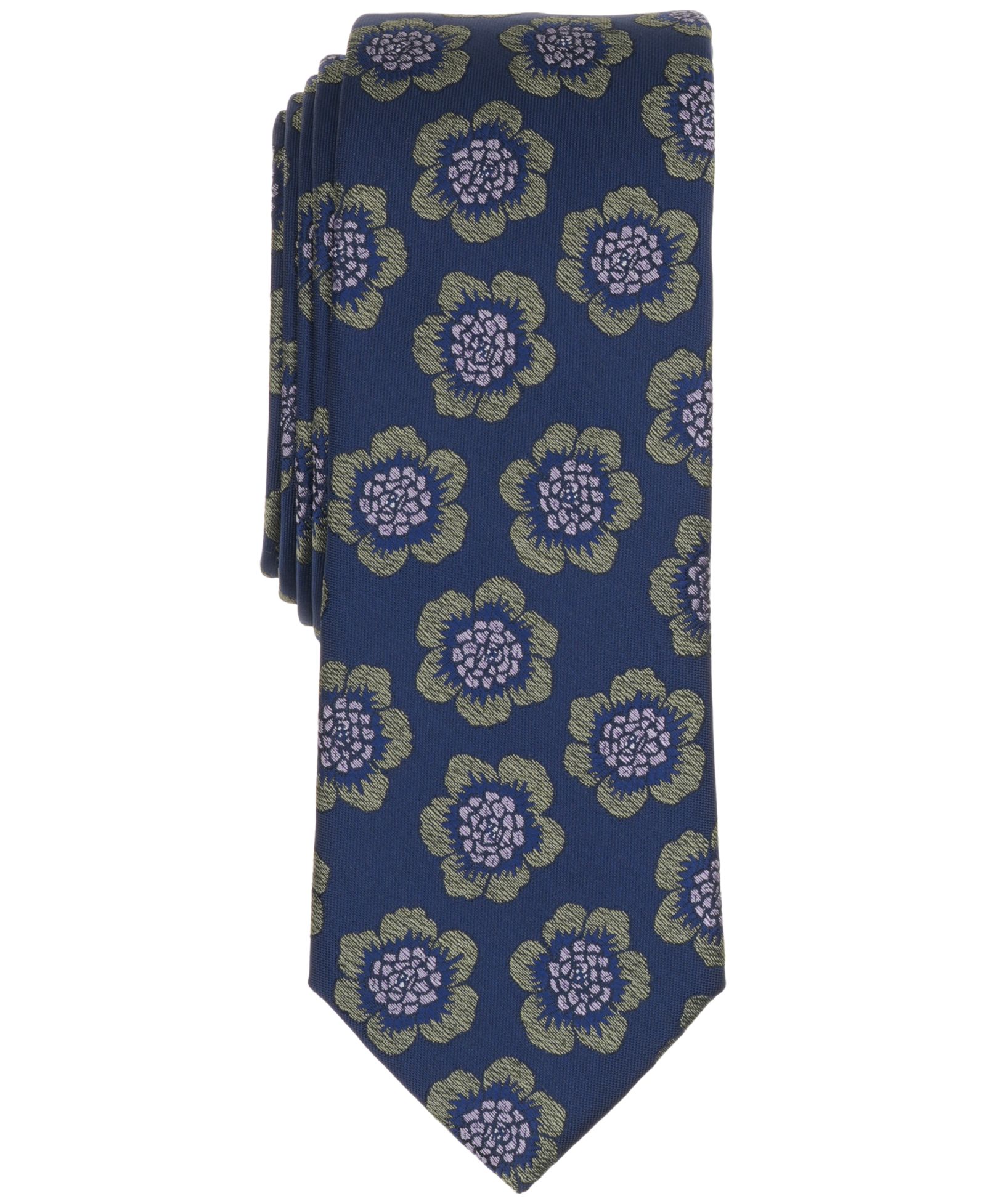 Bar III Men's Remi Floral Skinny Tie, Macy's Exclusive
