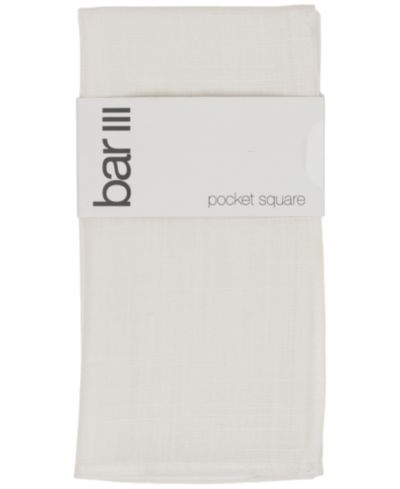 Bar III Мужской Seasonal Solid Pocket Square