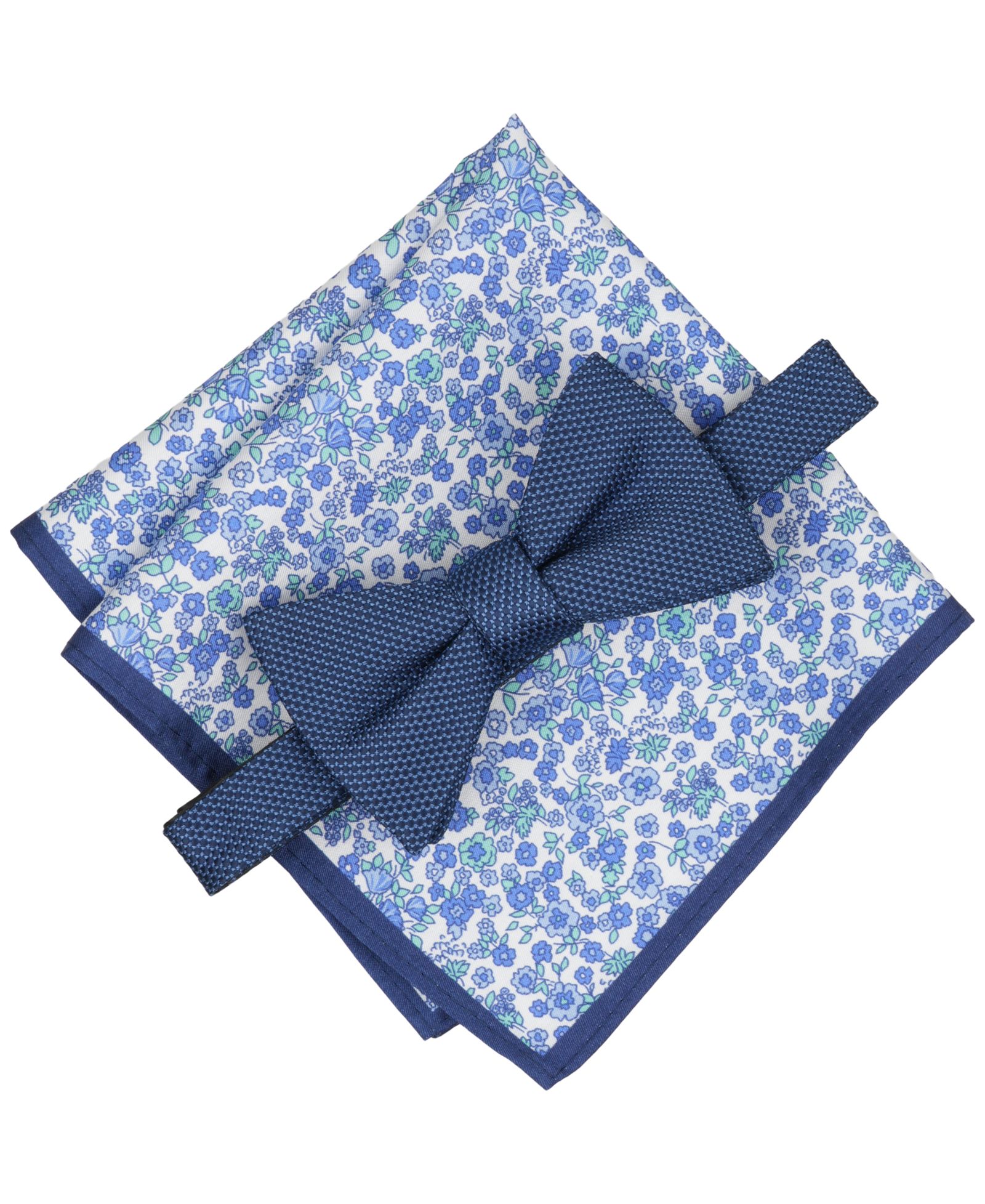 Bar III Men's Tallis Solid Bow Tie and Pocket Square, 2-Piece Set, Macy's Exclusive