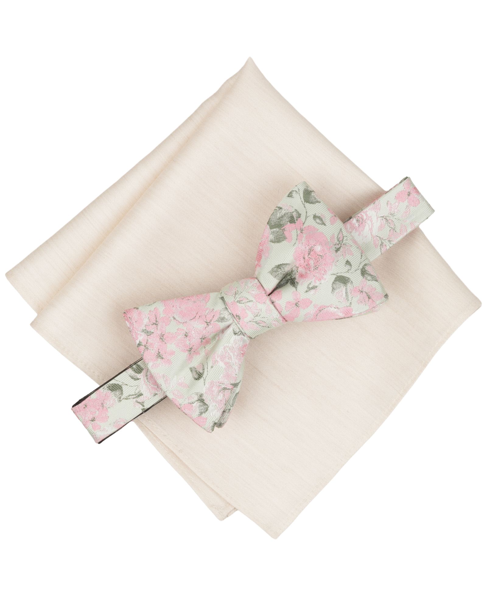 Bar III Men's Heron Floral Bow Tie and Pocket Square, 2-Piece Set, Macy's Exclusive