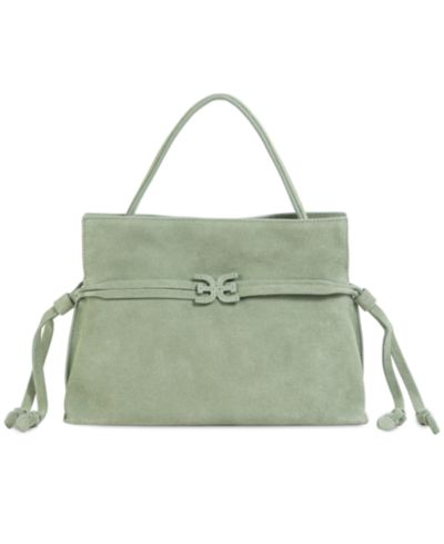 Sam Edelman Poppy Small Suede Drawstring Tote Bag