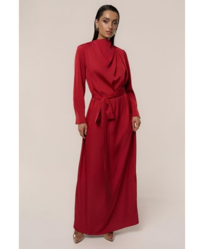 Женское атласное платье макси JLUXLABEL Victoria