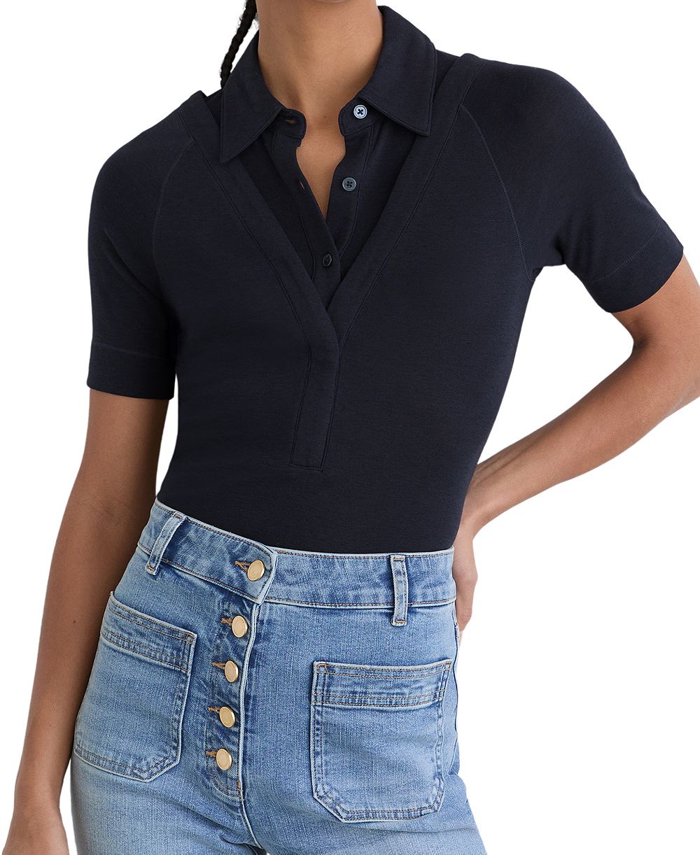 Женский топ REISS Shona Collared