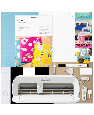 Режущая машинка Cricut Joy X Extra с набором бумажной наклейки для печати