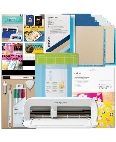 Cricut Joy Xtra Cutting Machine with Ultimate Card and Sticker Making Bundle