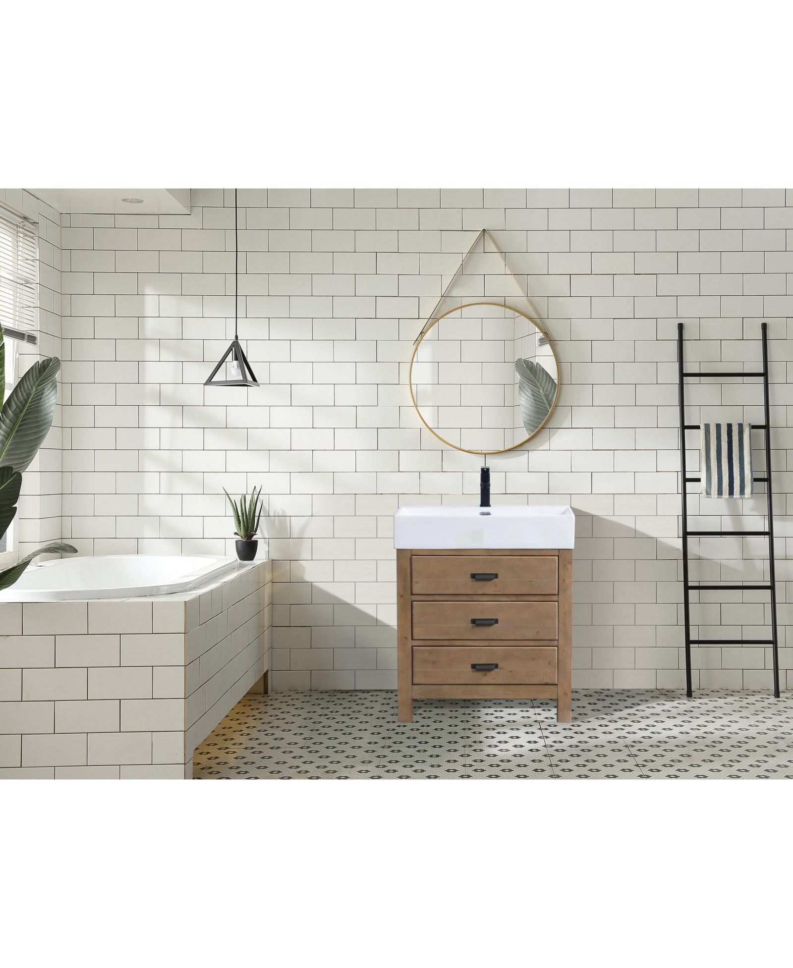 Ванная Ari Bath, Ava 30", отделка Weathered Fir