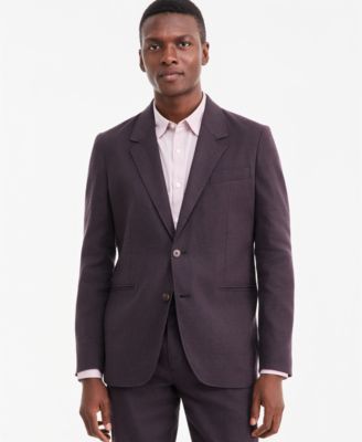 Alfani Men's Linen-Blend Tech Two-Button Blazer, Macy's Exclusive