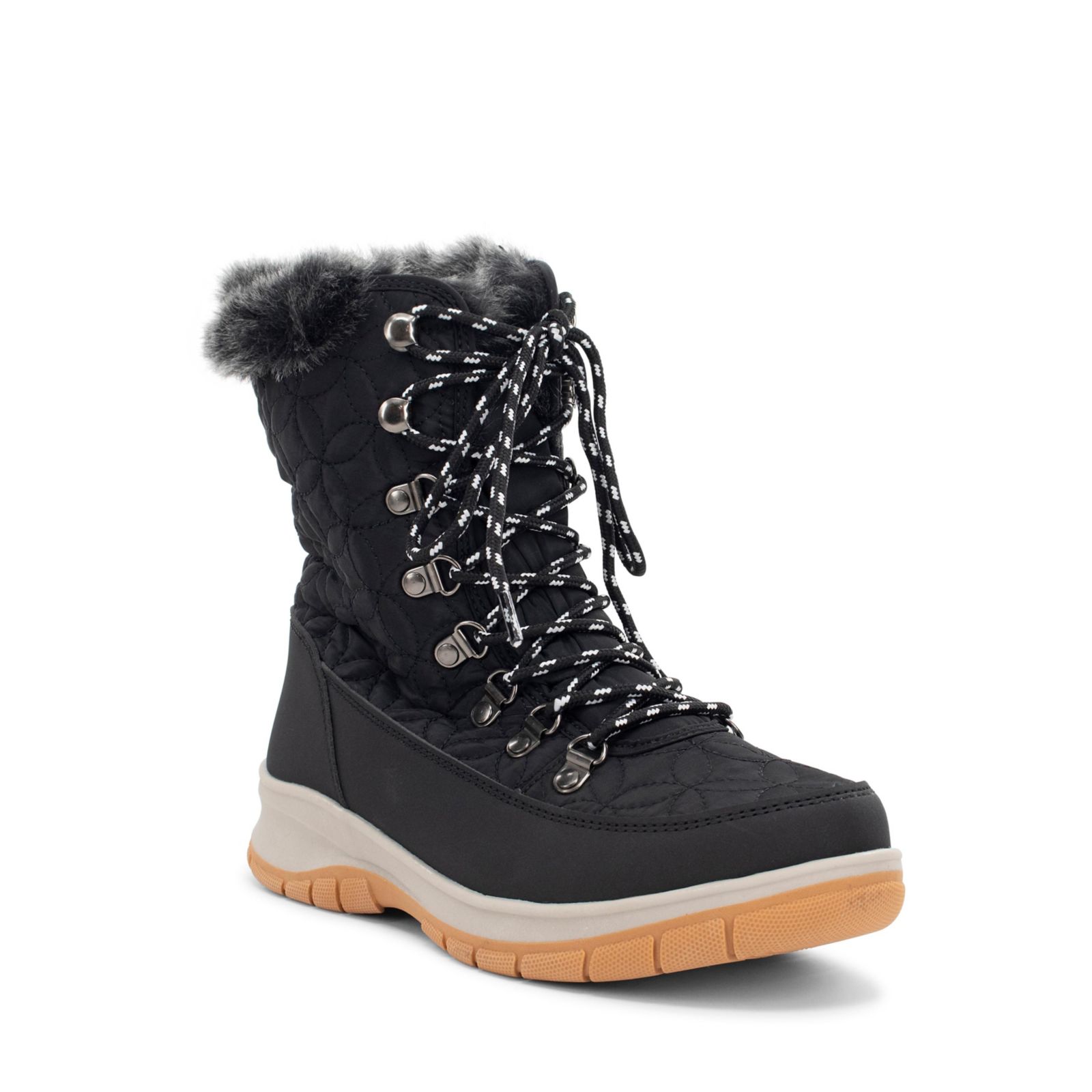 Chooka женские зимние ботинки Belltown Mid из искусственного меха