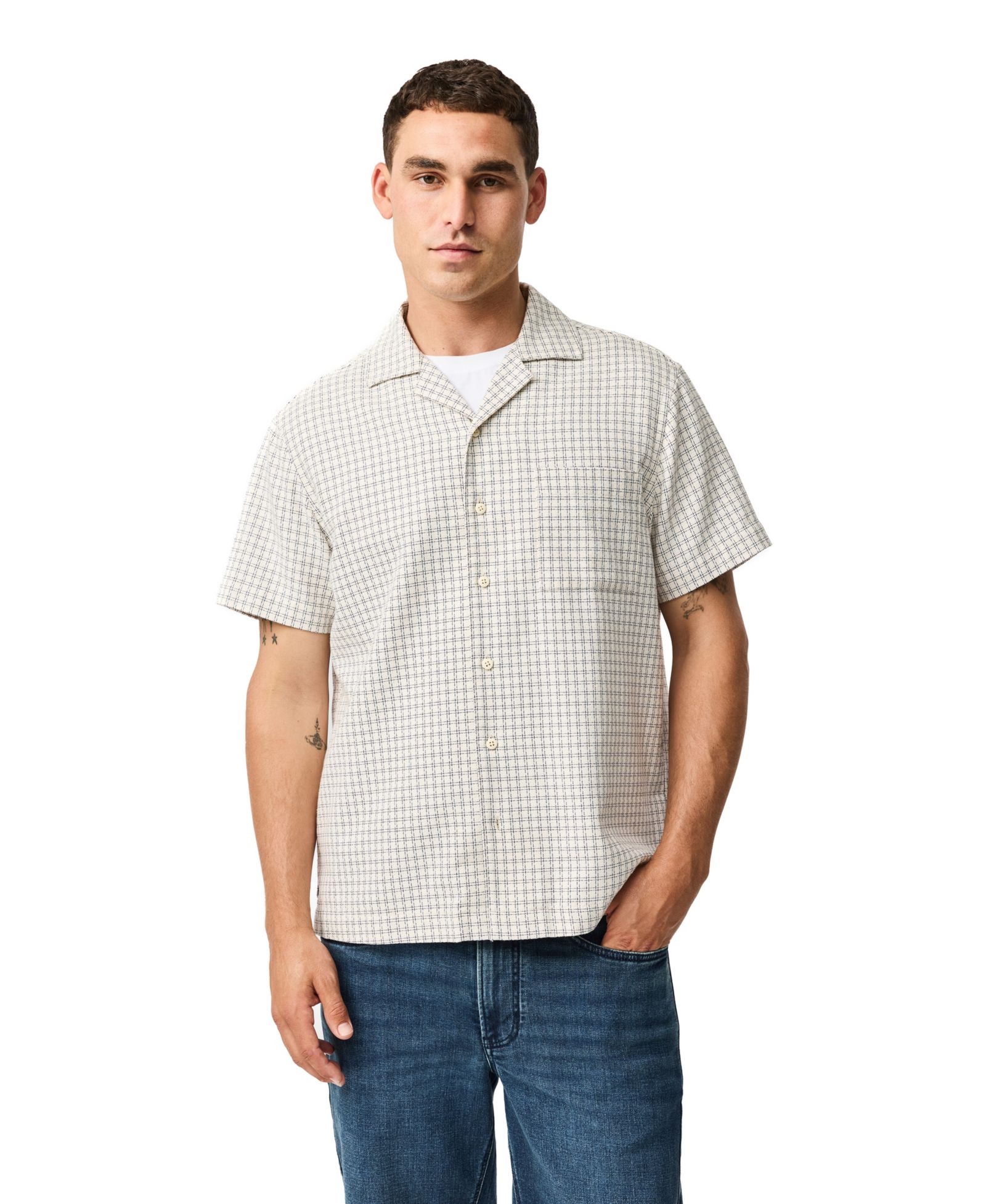 Rodd & Gunn Men's Resort Fit East Gore Short Sleeve Shirt