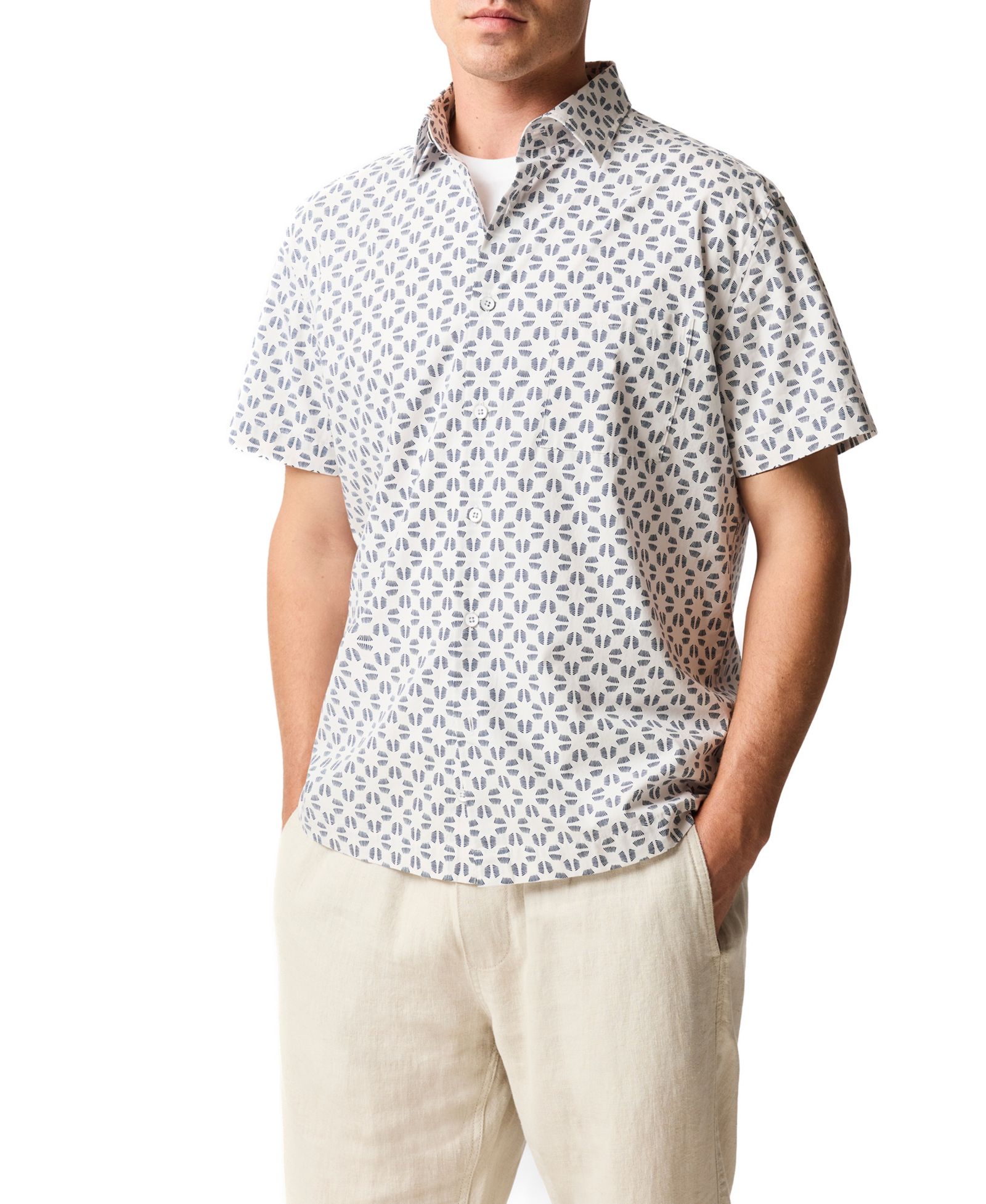 Мужская рубашка Rodd & Gunn Weekend Fit Crown Hill